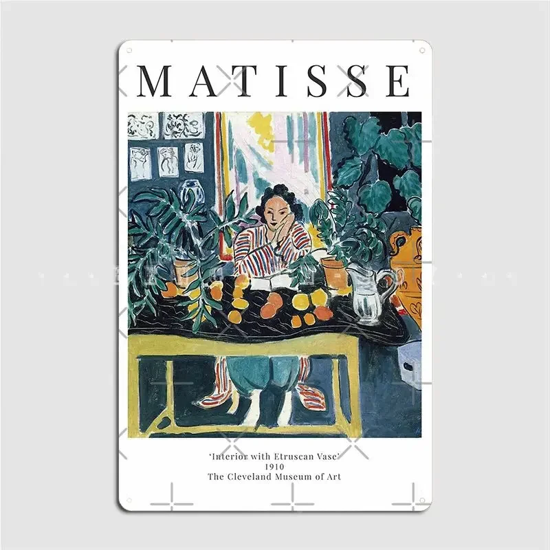 Interior Design Exhibition - Henri matisse interior com vaso etruscan