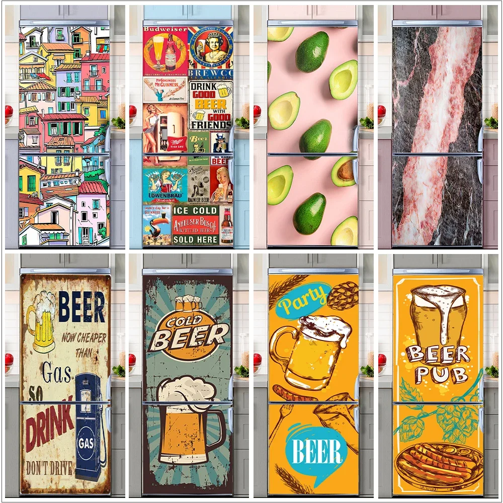 Interior Design Home - Adesivo mural retrô graffiti para porta