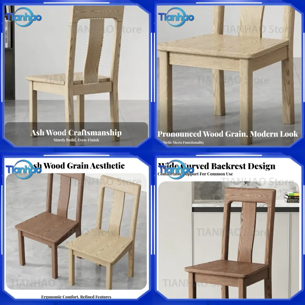 Interior Design Build - Cadeira Traseira Spindle com Assento Trançado