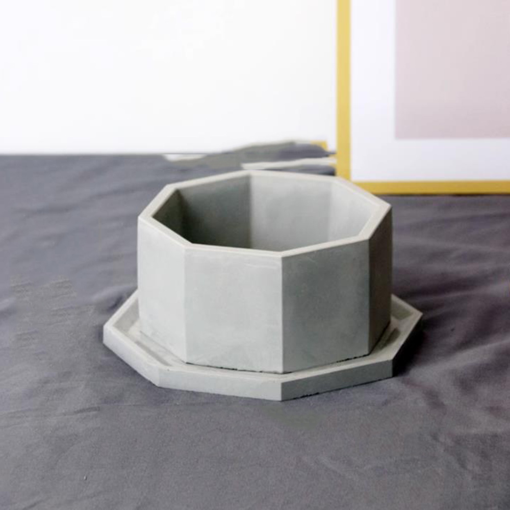 Terrazzo Pot Cement - Vaso De Flores De Cimento Moldes