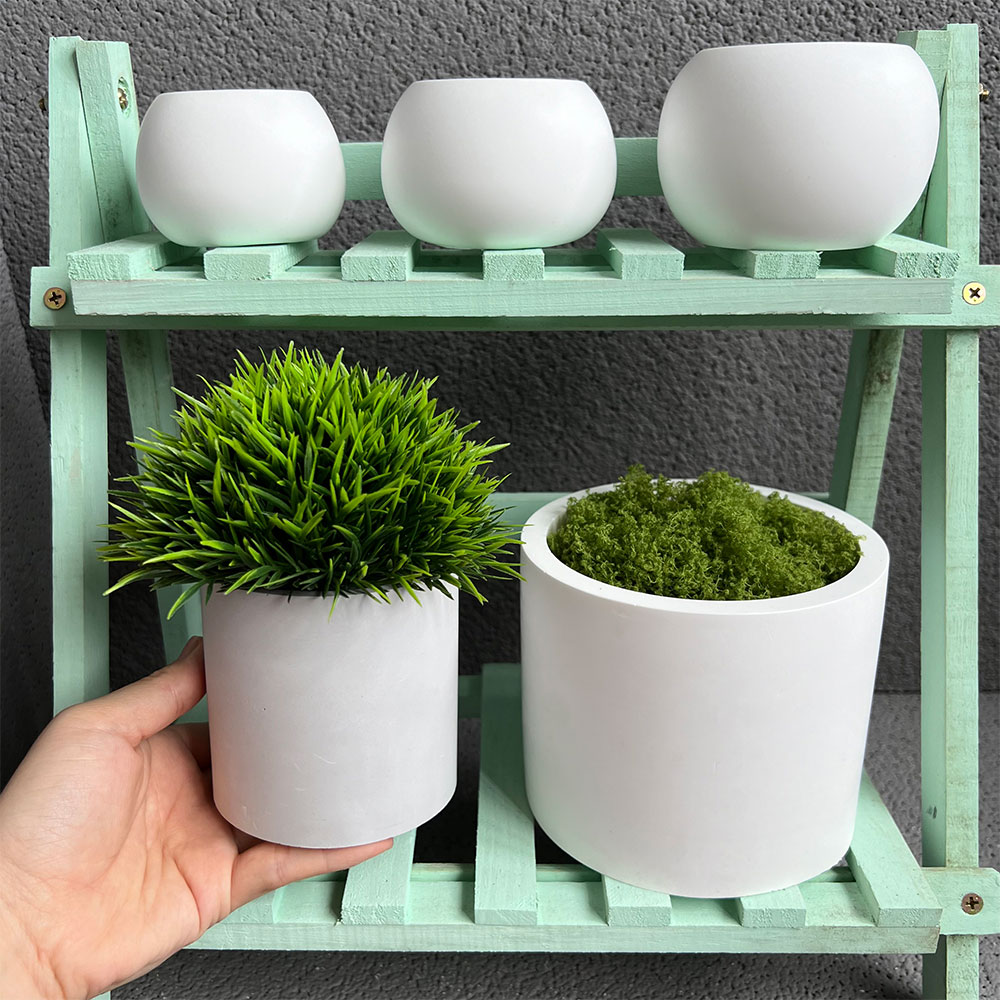 Vaso de cimento, molde de conc - Terrazzo Pot Cement avaliação e preço