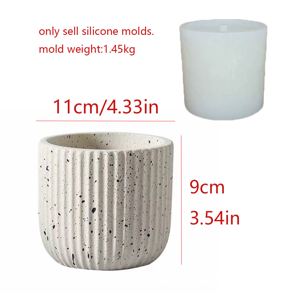 Molde de Silicone para Vaso de - Terrazzo Pot Cement avaliação e preço