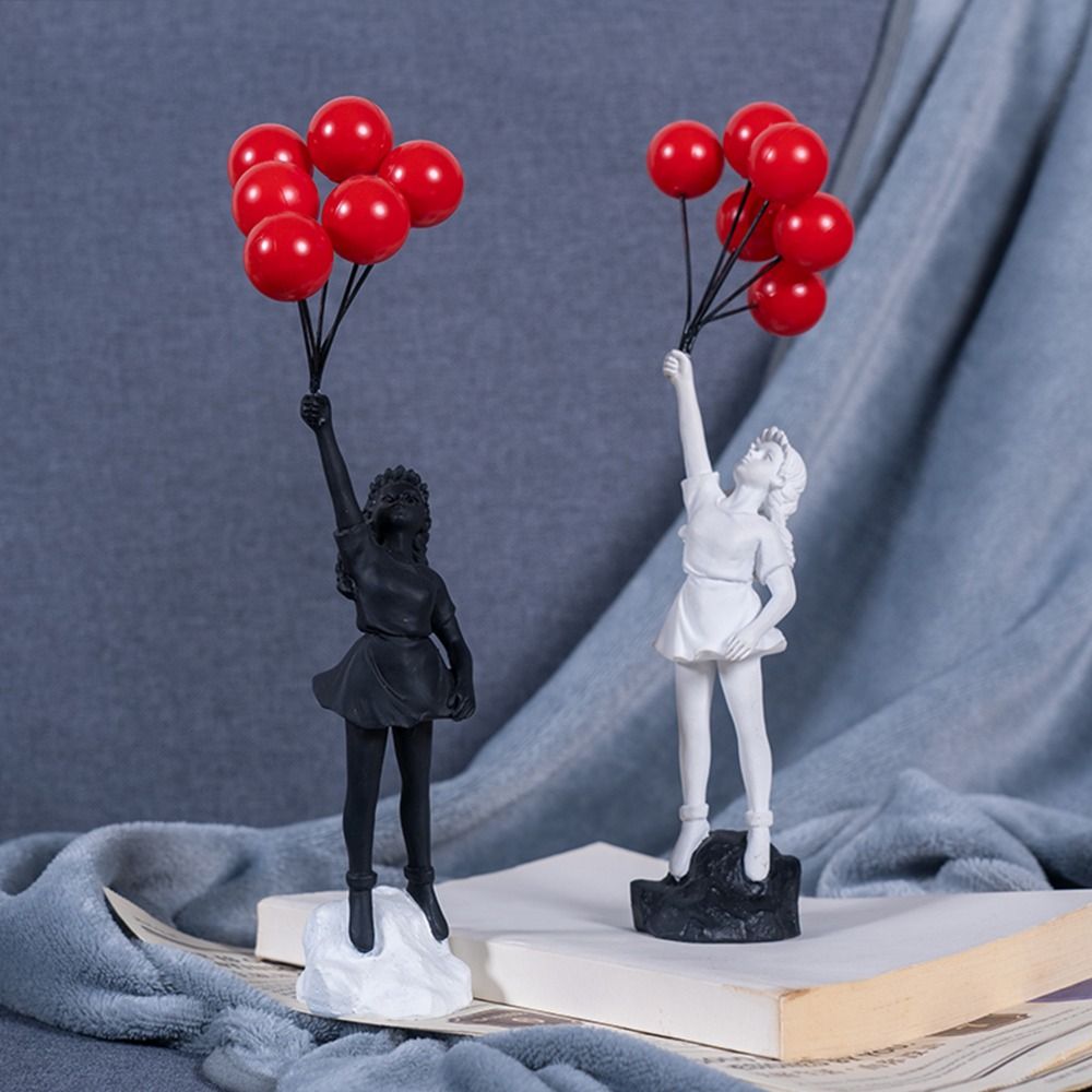 Resina Banksy Figurines para I - Interior Design Home avaliação e preço