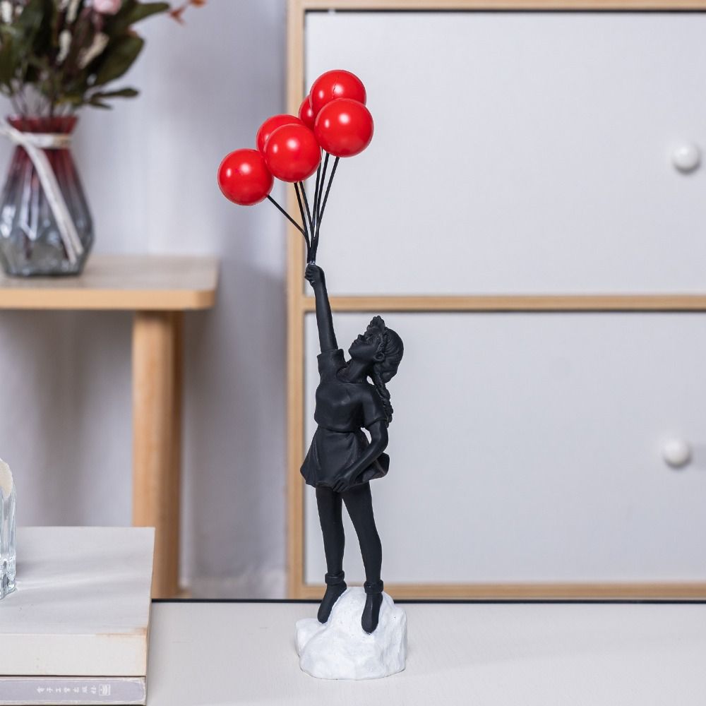Resina Banksy Figurines para I - Interior Design Home avaliação e preço