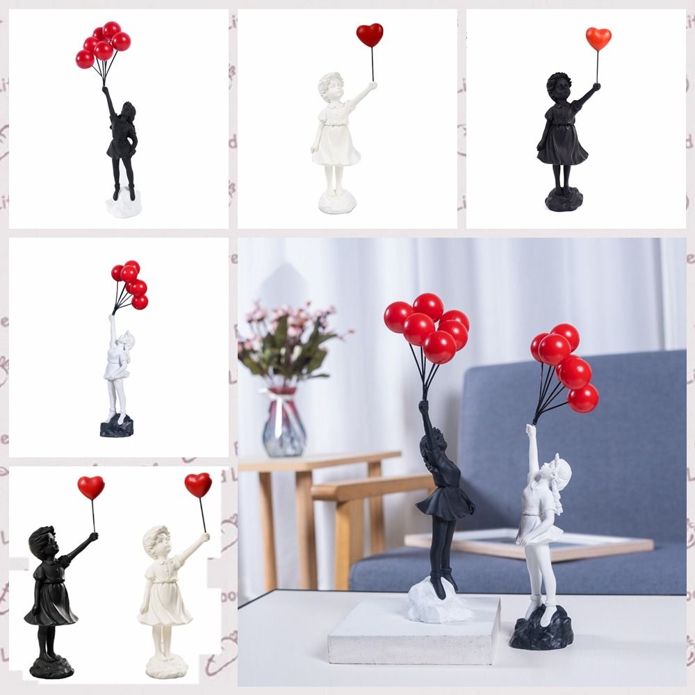 Resina Banksy Figurines para I - Interior Design Home avaliação e preço