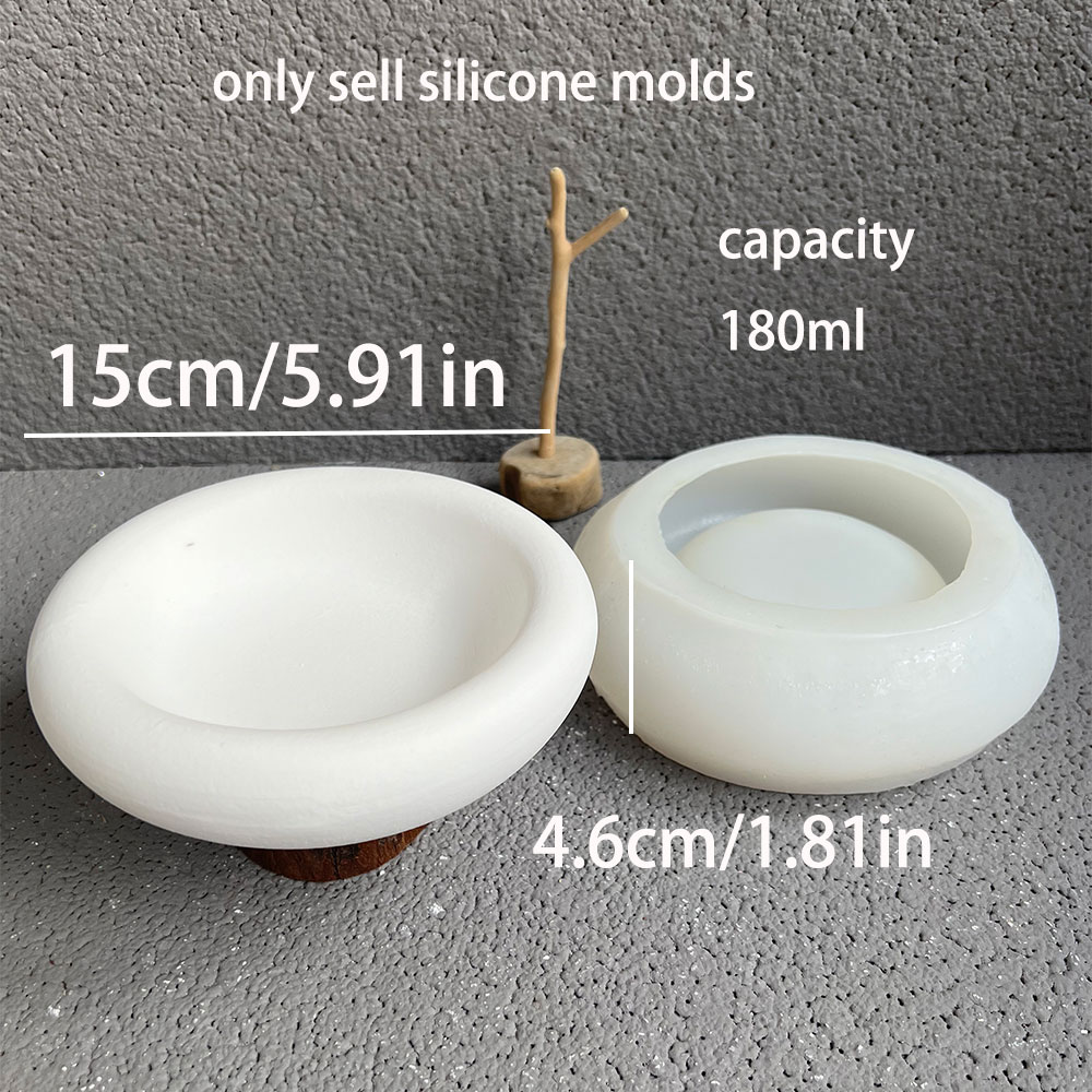 Molde de Silicone Redondo para - Terrazzo Pot Cement avaliação e preço