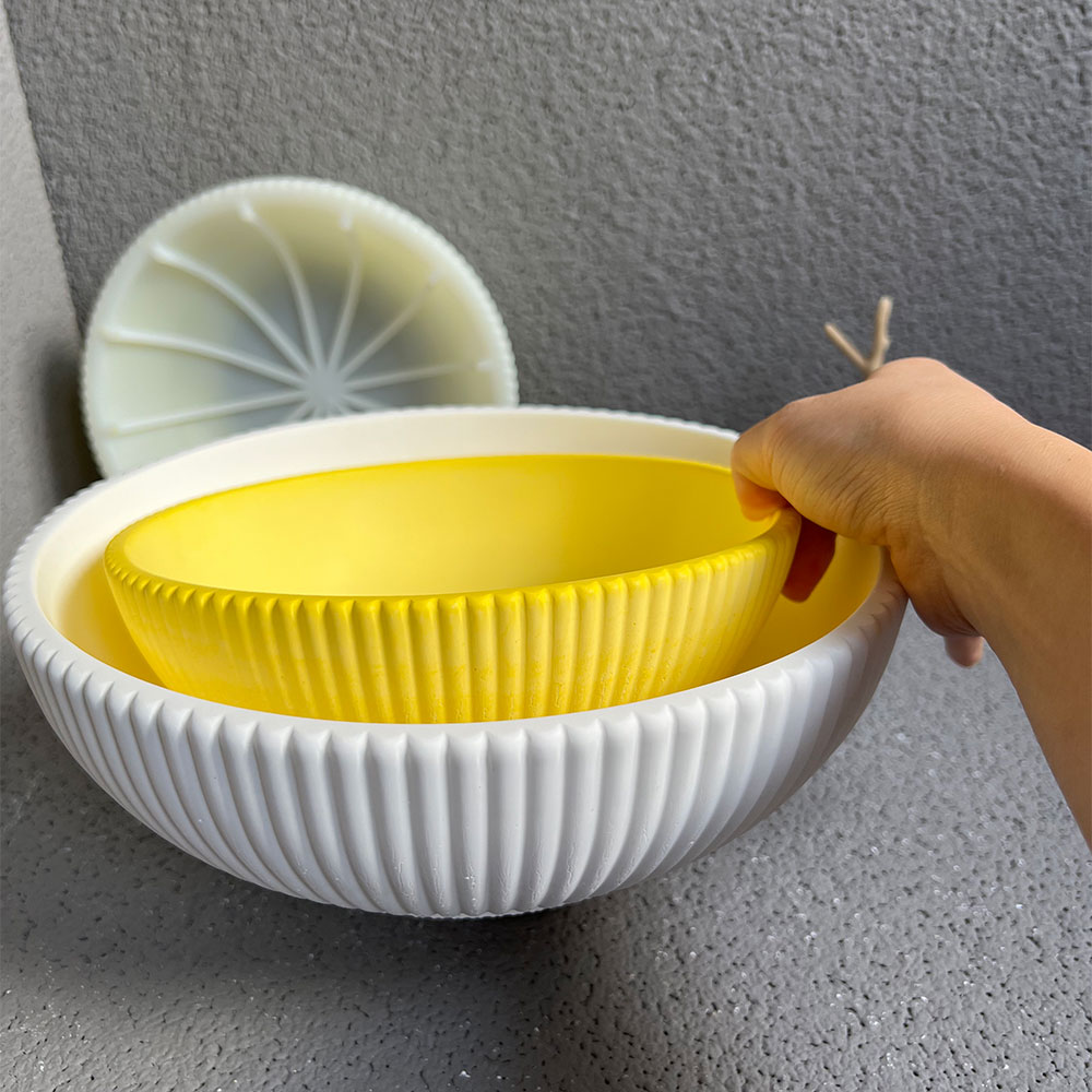 Molde de Gesso para Tigela de  - Terrazzo Pot Cement avaliação e preço