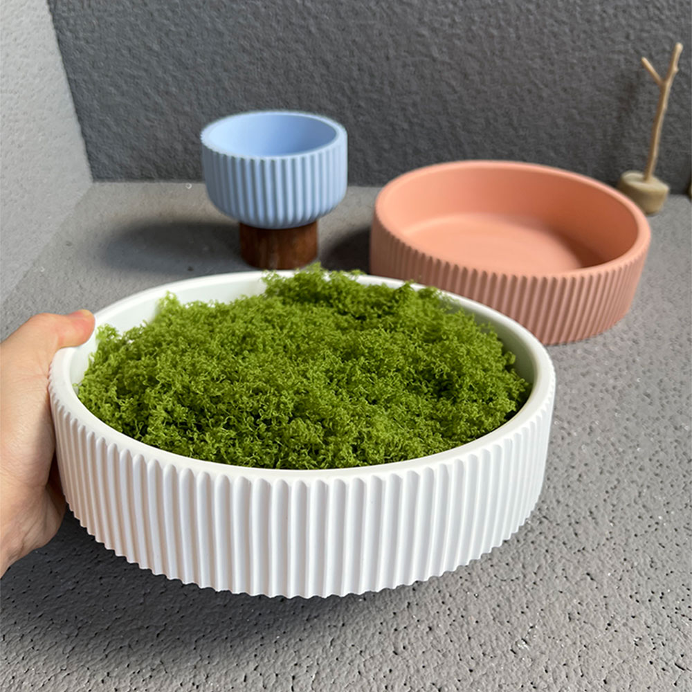 Molde de Gesso para Tigela de  - Terrazzo Pot Cement avaliação e preço