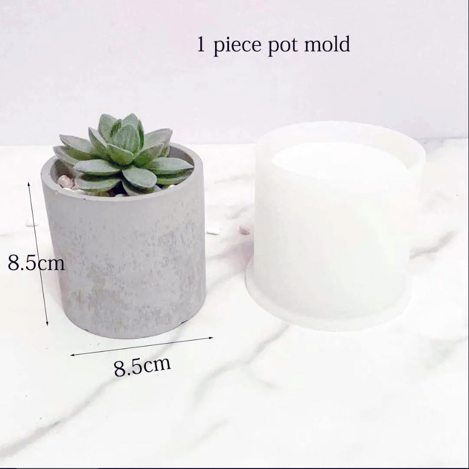 Moldes de silicone para vasos  - Terrazzo Pot Cement avaliação e preço