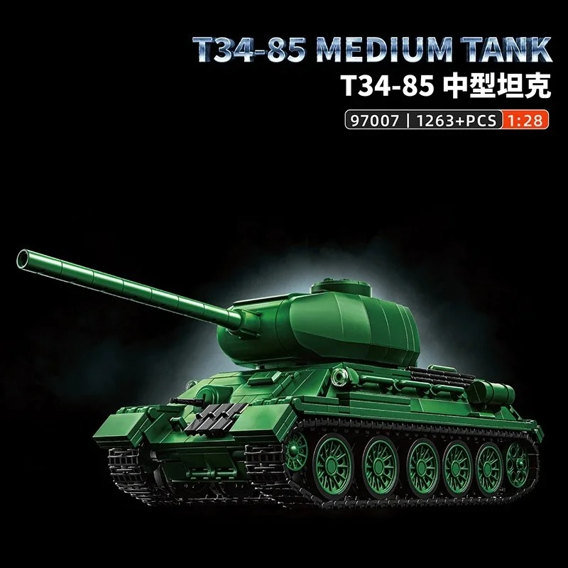 Kit de Modelo de Tanque T34-85 - Interior Design Build avaliação e preço
