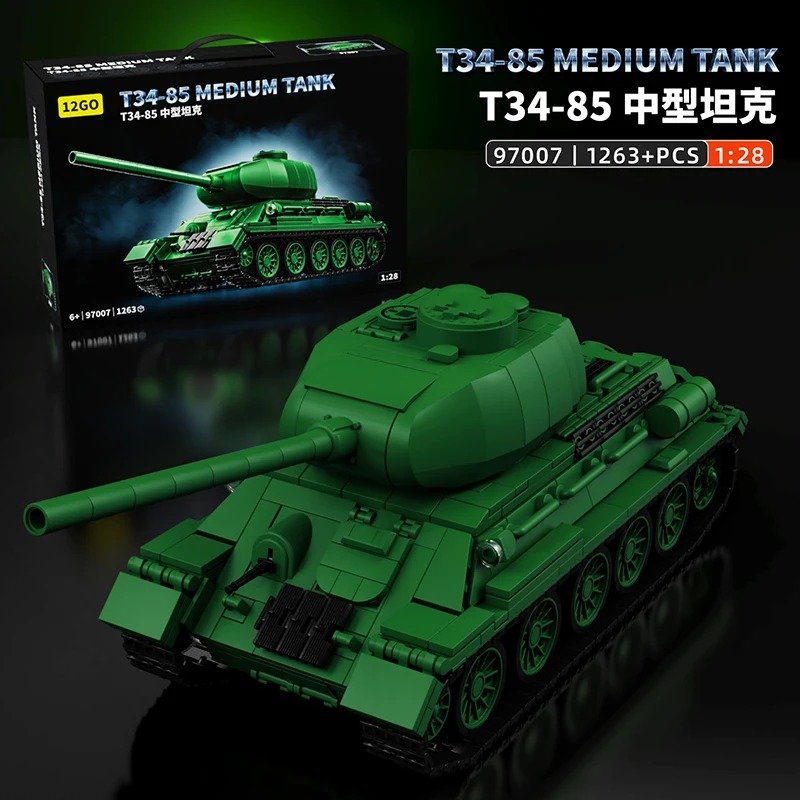 Kit de Modelo de Tanque T34-85 - Interior Design Build avaliação e preço